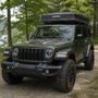 2024 Jeep Wrangler 4xe showcasing a custom overland adventure vehicle built for exploring by Overland Interiors.