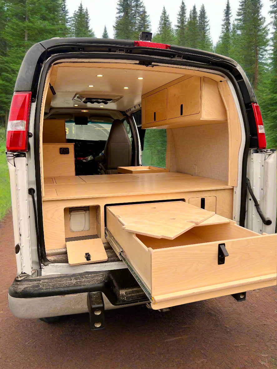 Custom Work Van Interiors Ford Transit Custom Campervan Conversion
