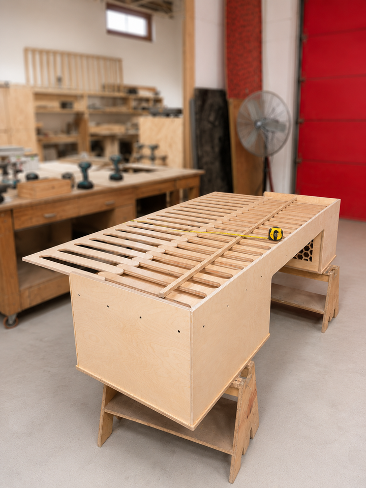 Single Sleeper Bed System™ | Compact Van Bed & Bench