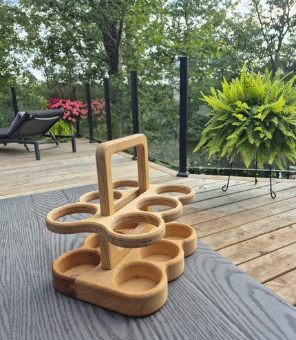 PRE-ORDER TODAY!! Overland Flatpack Birch Plywood 6-Pack Beer Carrier