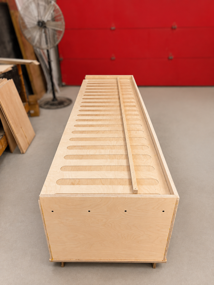 Single Sleeper Bed System™ | Compact Van Bed & Bench