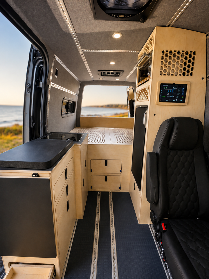 Overland Bed System™ | Modular Van Bed Platform