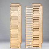 Overland Interiors single sleeper van bed platform components for low roof camper van builds
