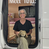 video of microvan interior with custom furniture by overland interiors.