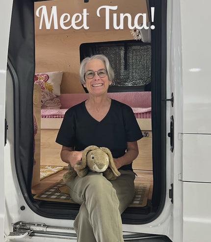video of microvan interior with custom furniture by overland interiors.
