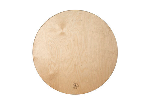 round birch plywood tabletop and work surface for Lagun Base by Overland Interiors