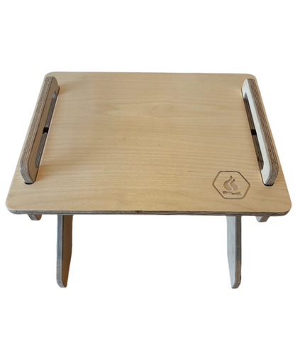 image of birch plywood step, also used as seat, table, work surface, perfect for van life and camper van adventures! 